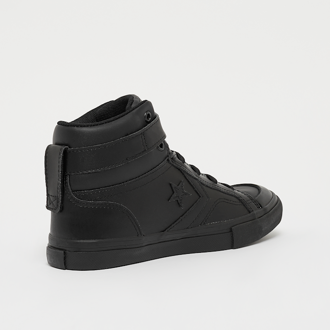 Converse Pro Blaze Strap Leather Kinder schwarz 10386 3