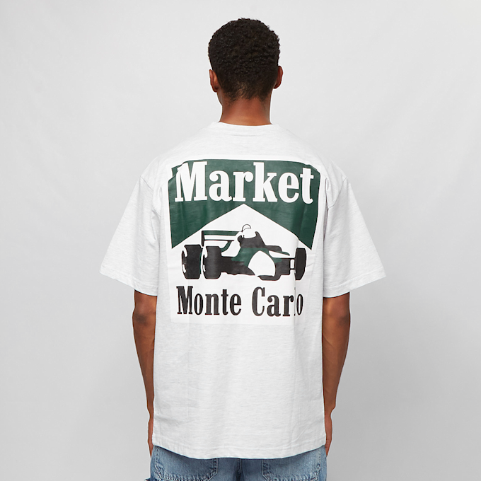 Market Racing Logo T-Shirt Grau 10529 2