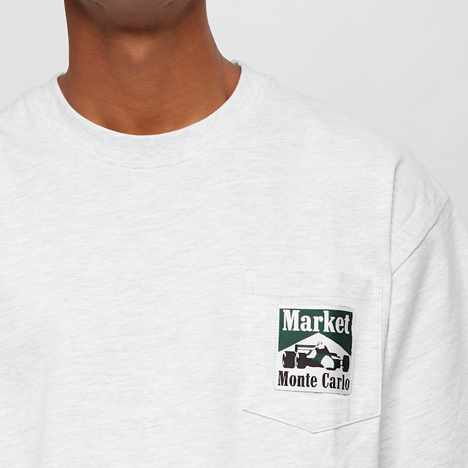 Market Racing Logo T-Shirt Grau 10529 3