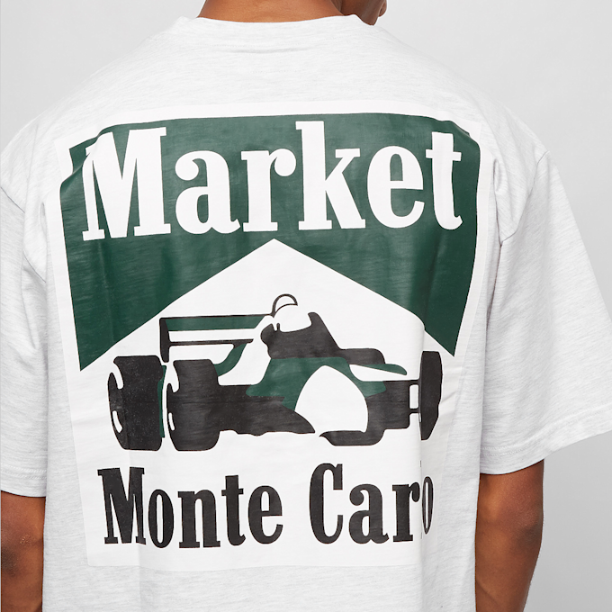 Market Racing Logo T-Shirt Grau 10529 4