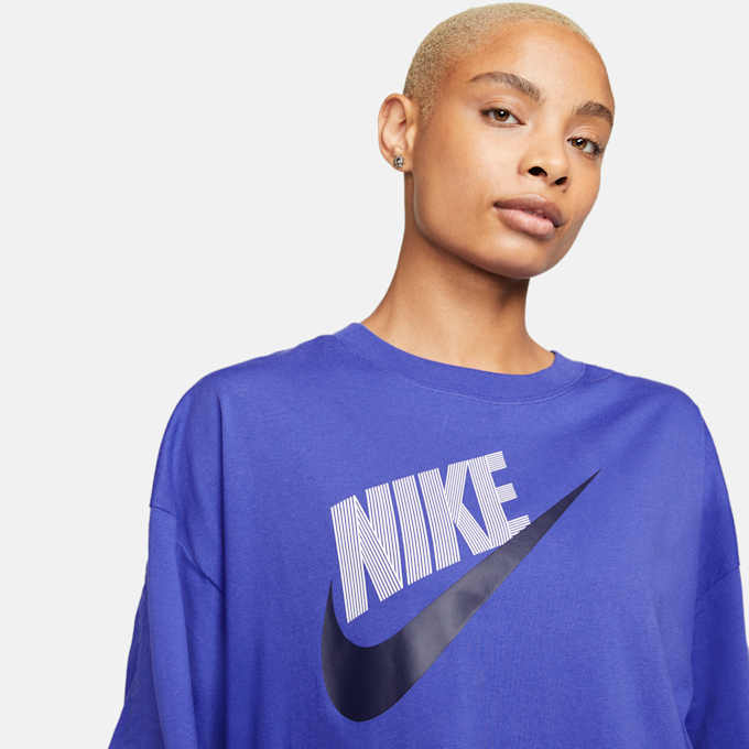 Nike Sportswear Dance T-Shirt Blau 16127 3