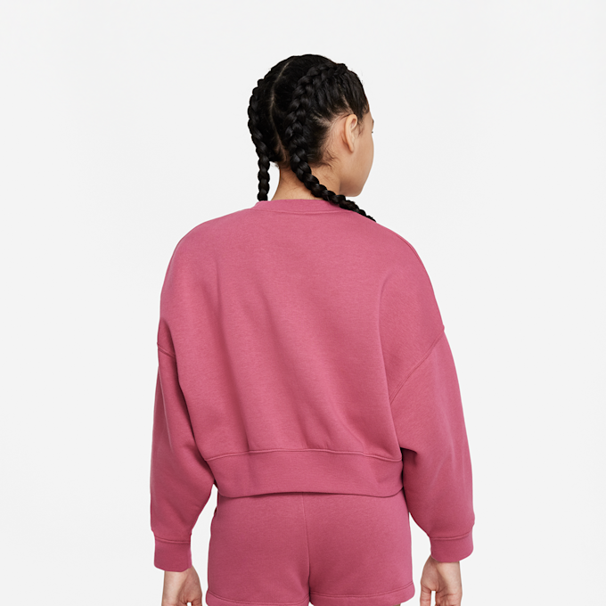 Nike Sportswear Trend Big Kids' (Girls') Fleece Sweatshirt rosa 16313 2