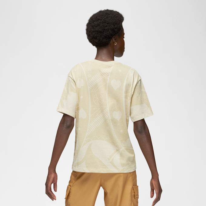 Jordan Flight Graphic T-Shirt Beige 16336 2