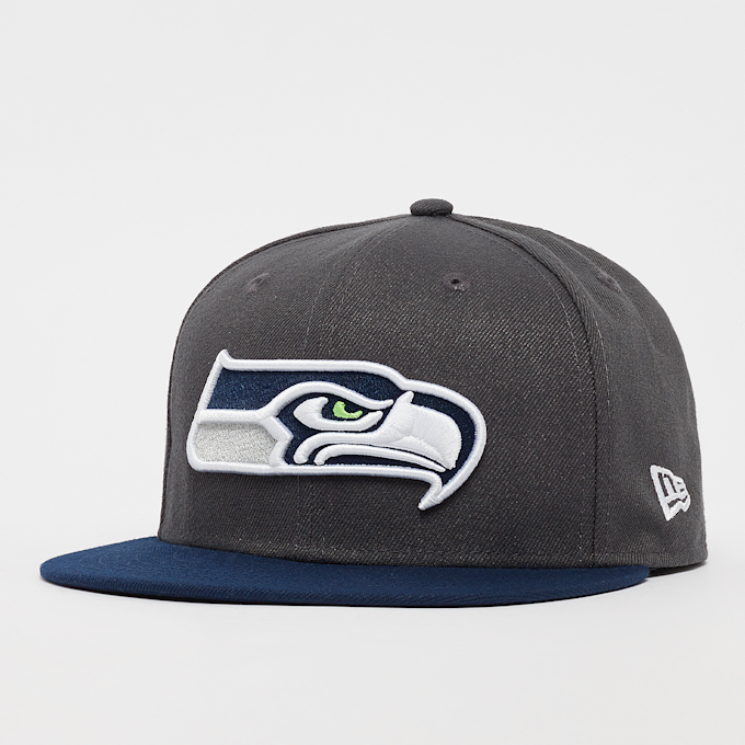 New Era 59Fifty EMEA OTC NFL Seattle Seahawks grau 16475 1