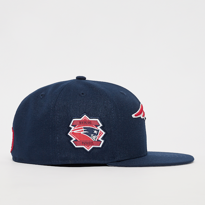 New Era 59Fifty Logoside NFL New England Patriots Blau 16508 3