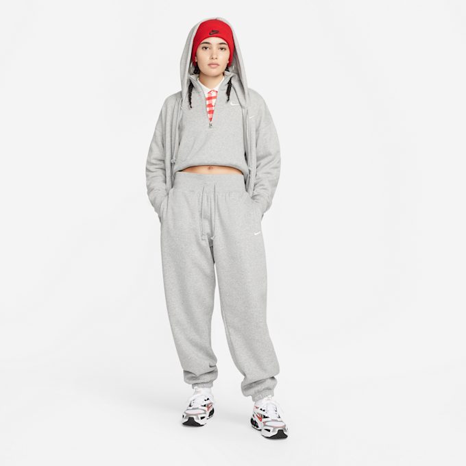 Nike   Sportswear Phoenix Fleece High-Waisted Oversized Sweatpants szary 16612 5