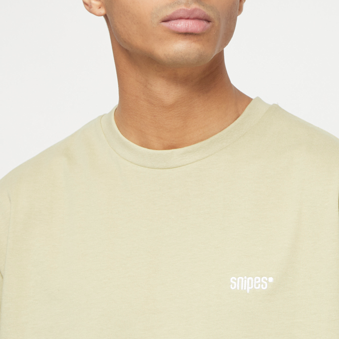 SNIPES Small Logo Essential Tee sand Grün 16679 3