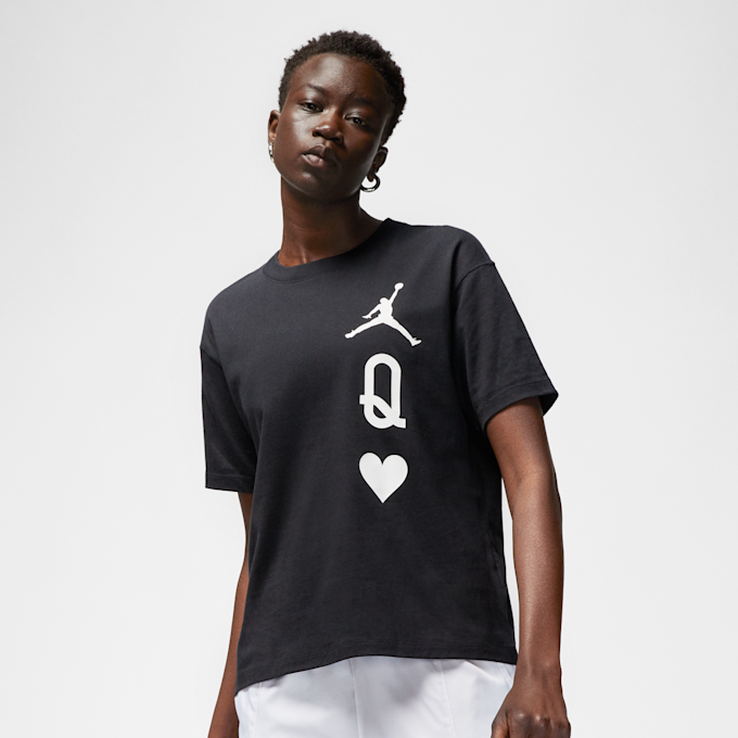 Jordan W J FLIGHT GFX GF TEE black/white Schwarz 16712 1