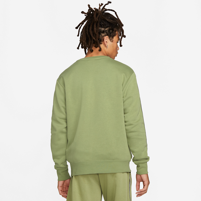 Nike Sportswear Repeat Men's Fleece Sweatshirt Grün 17010 2