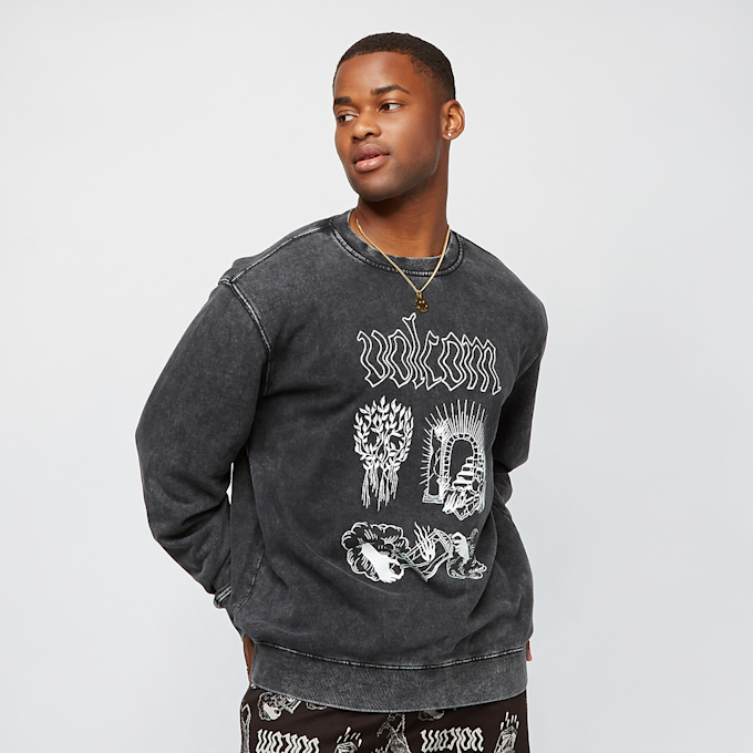 Volcom Fa Vaderetro Crew schwarz 17633 1