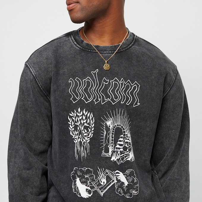 Volcom Fa Vaderetro Crew schwarz 17633 3