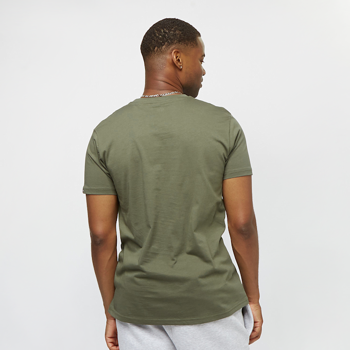 Alpha Industries Basic T Small Logo grün 18116 2
