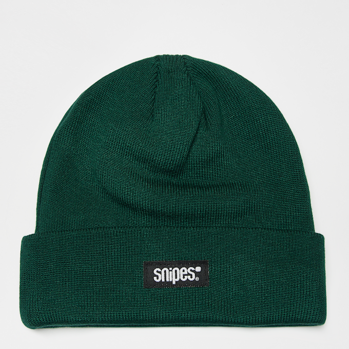 SNIPES Woven Label Beanie zelena 18149 1
