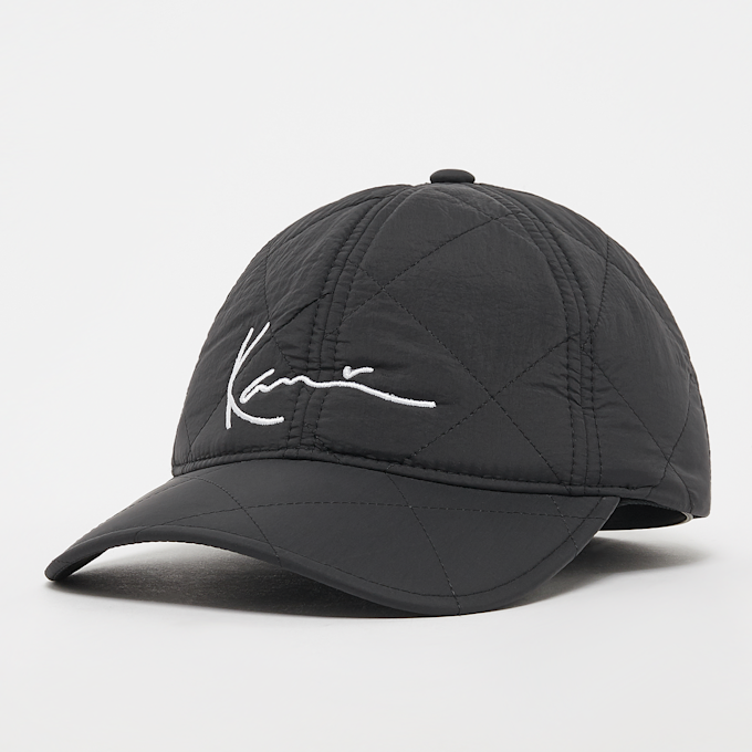 Karl Kani Signature Quilted Cap Schwarz 13200 1