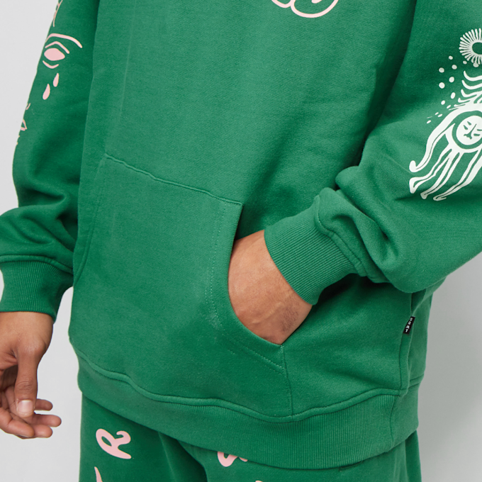 Grimey Snipes x Grmy True Roots Hoodie groen 13555 4