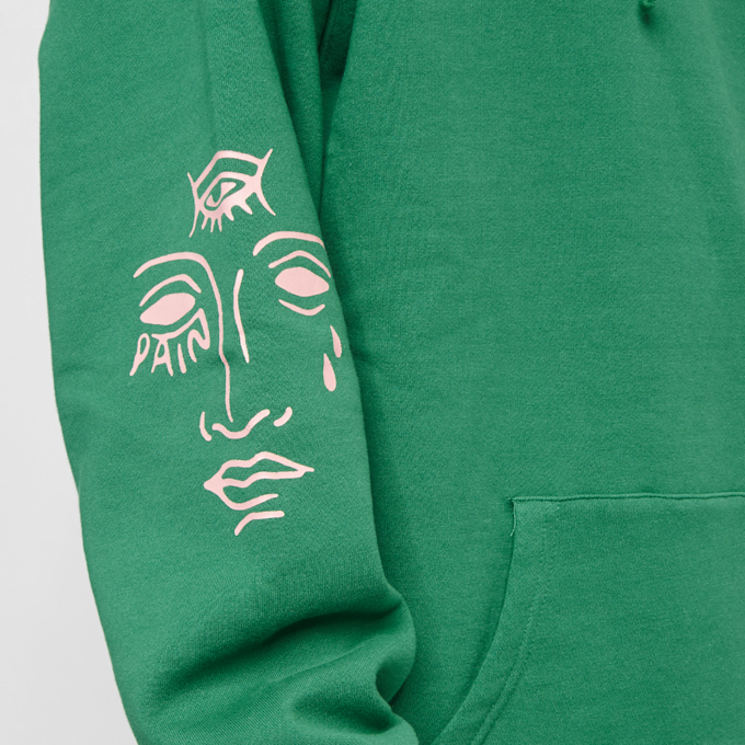 Grimey Snipes x Grmy True Roots Hoodie groen 13555 6