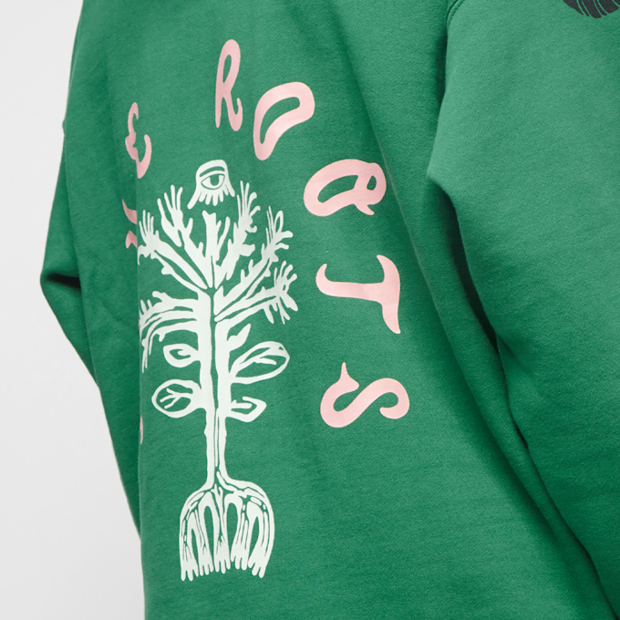 Grimey Snipes x Grmy True Roots Hoodie groen 13555 7