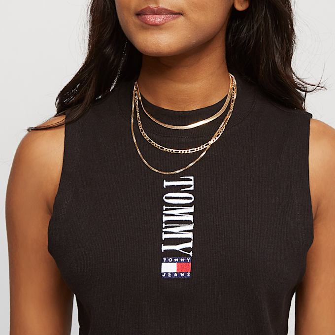 Tommy Jeans Archive 2 Tank schwarz 13594 3