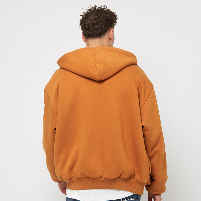 Karl Kani Chest Retro OS Full Zip Hoodie braun 14440 2