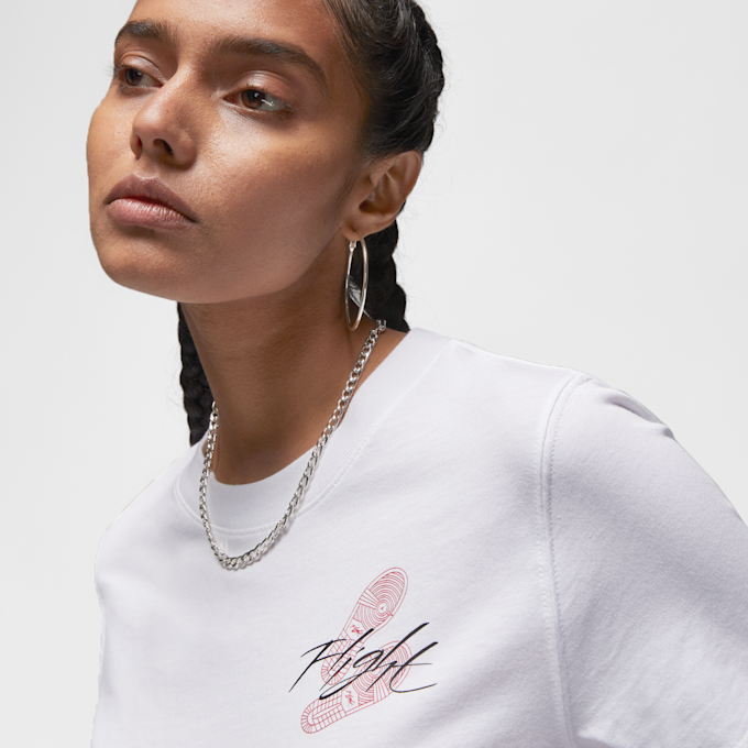 Jordan Flight Graphic T-Shirt Weiß 14830 3