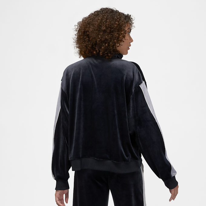 Jordan Flight  Velour Jacket Fullzip Schwarz 14856 2