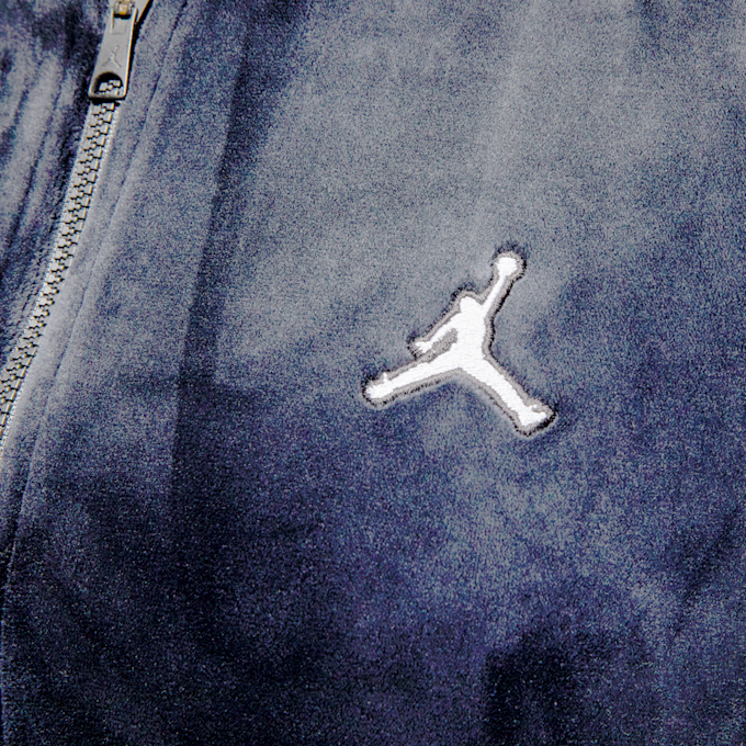 Jordan Flight  Velour Jacket Fullzip Schwarz 14856 4