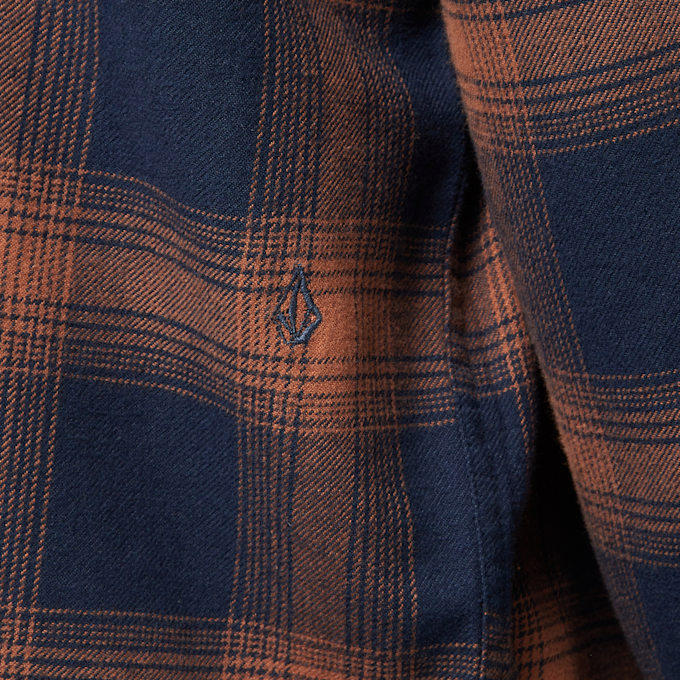 Volcom Netastone Flannels LS blau 15385 4