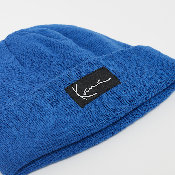 Karl Kani Woven Signature Light Weight Beanie Blau 18495 3