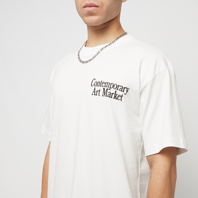 Market Smiley Contemporary Art Market T-Shirt weiß 18811 3