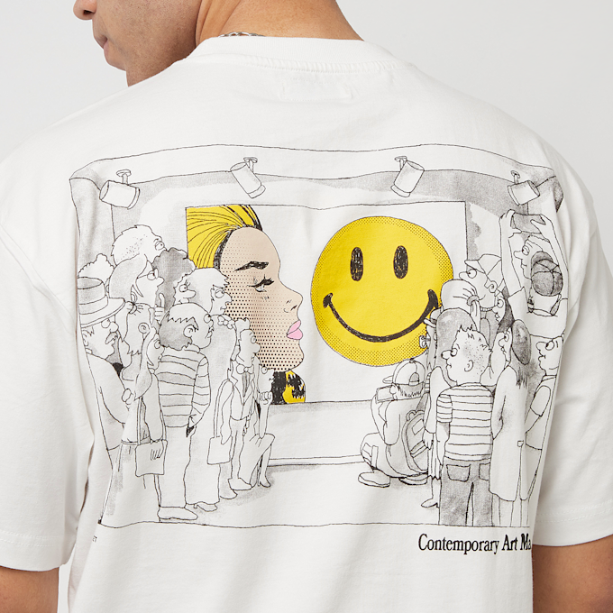 Market Smiley Contemporary Art Market T-Shirt weiß 18811 4