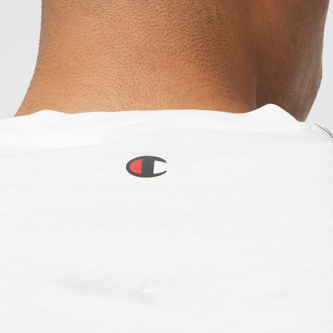 Champion Legacy Crewneck T-Shirt bianco 20630 6