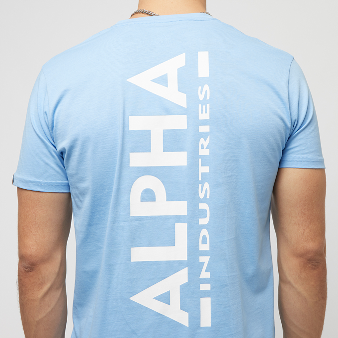 Alpha Industries Backprint T blau 22312 4