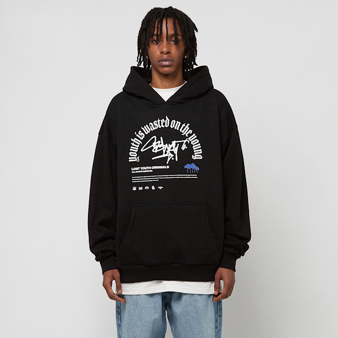 Lost Youth Hoodie ''Graffiti'' noir 22854 1