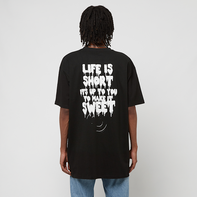 Lost Youth Tee ''Life Is Short'' Schwarz 22857 1