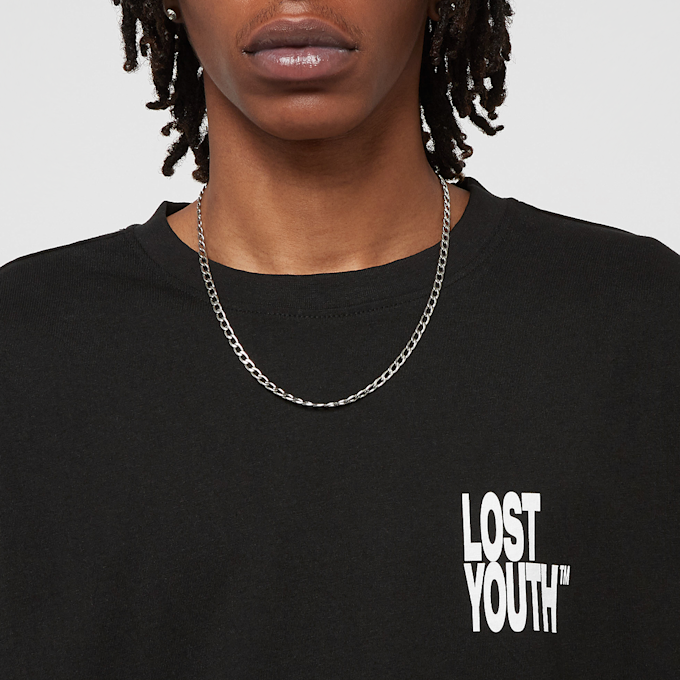 Lost Youth Tee ''Life Is Short'' Schwarz 22857 3