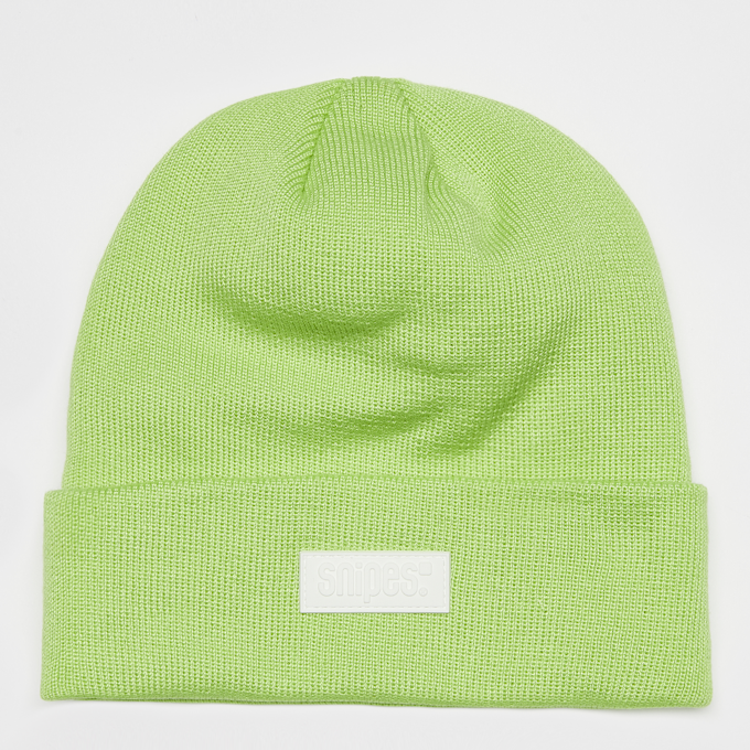 SNIPES Woven Label Beanie zelena 19807 1