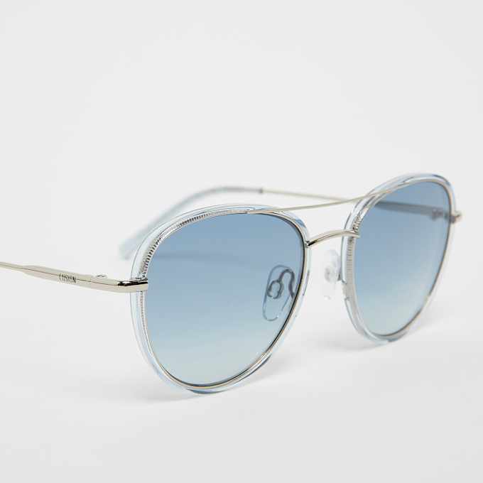Lusion Runde Piloten- Sonnenbrille Silber 19988 3