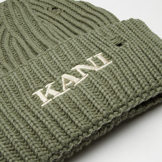 Karl Kani Small Retro Embro DamageBeanie grün 26793 3