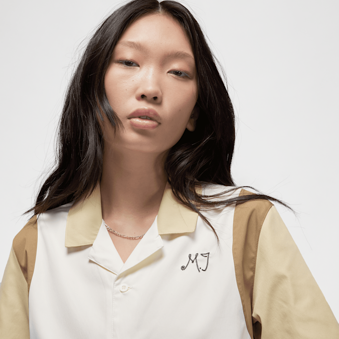 Jordan Button-Up Shirt branco 27150 3