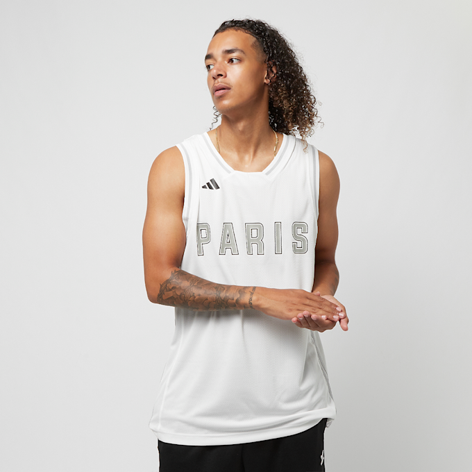 adidas Performance Paris Basketball Home Jersey Weiß 27181 1