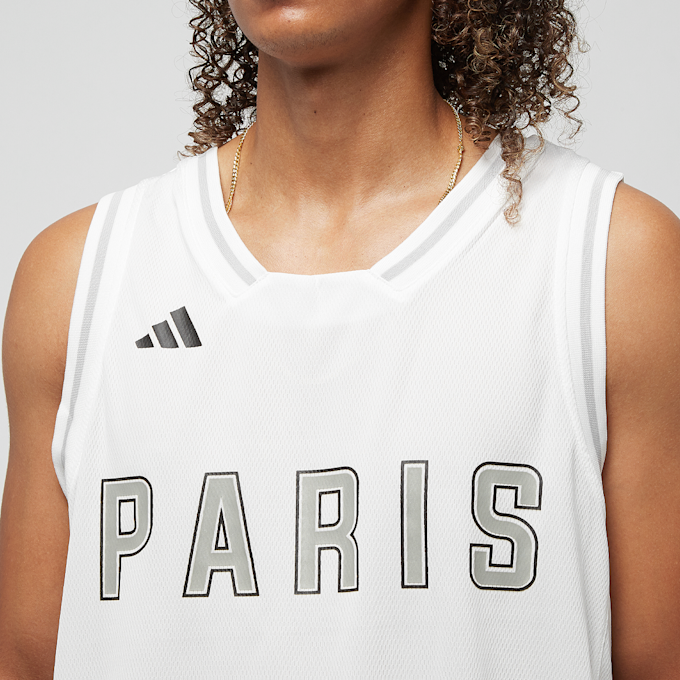 adidas Performance Paris Basketball Home Jersey Weiß 27181 3