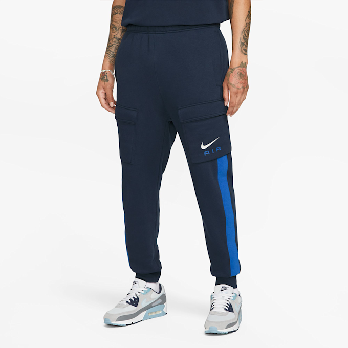 Nike Sportswear Air Cargo Pant Fleece Basketball Schwarz 27347 1