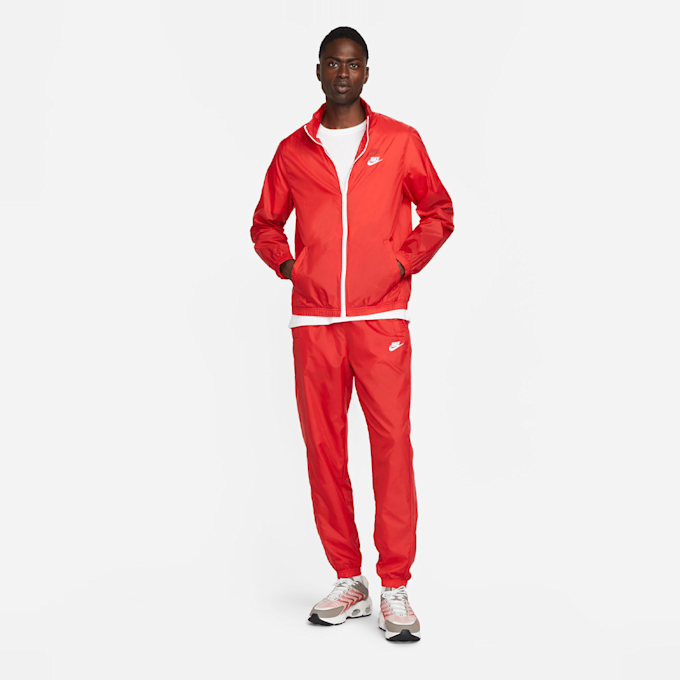 Nike Sportswear Club Lined Woven Track Suit rot 27348 8