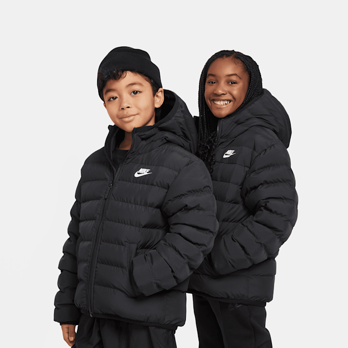 Nike   Sportswear Synthetic-Fill Hooded Jacket schwarz 27415 1