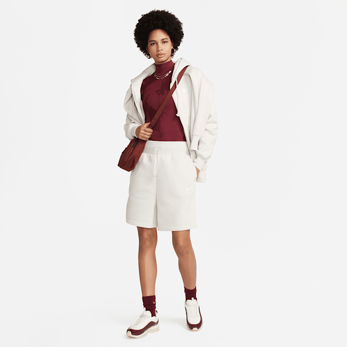 Nike   Sportswear Phoenix Fleece Oversized Full-Zip Hoodie blanc 27536 9