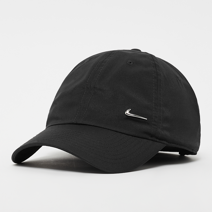 Nike   Dri-FIT Club Unstrukturierte Metall-Swoosh-Cap schwarz 27705 1