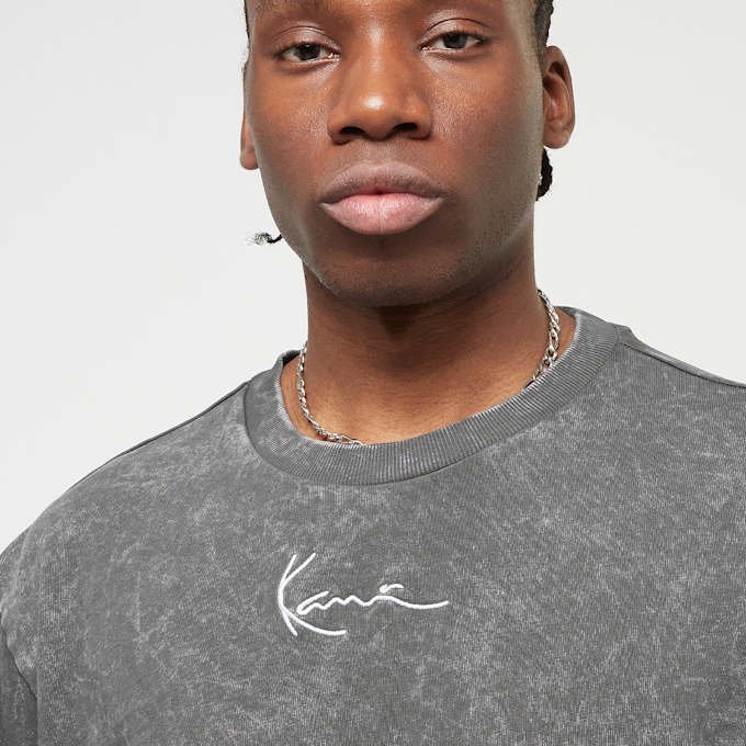Karl Kani Small Signature Washed Heavy Jersey Skull Tee cinzento 22976 3