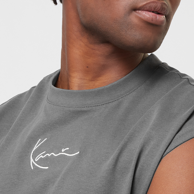 Karl Kani Small Signature Essential Sleeveless Tee grijs 23211 3
