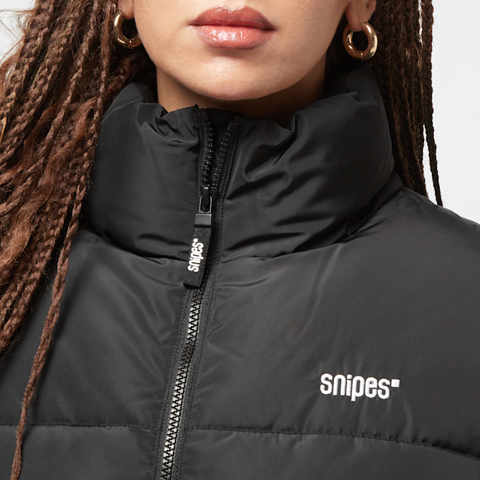 SNIPES Small Logo Short Puffer Jacket crna 23337 3