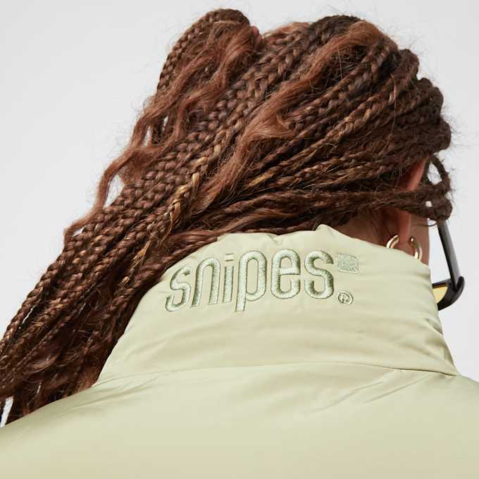 SNIPES Small Logo Short Puffer Jacket zelena 23341 3
